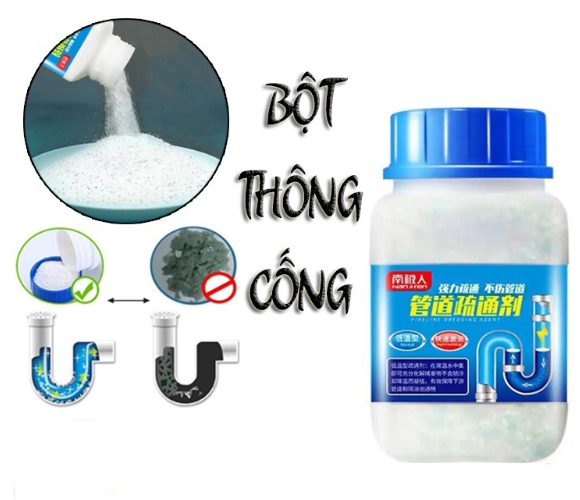 Bột Thông Cống/Thông Bồn Cầu Thần Thánh Tiện Lợi GD739-BotTC