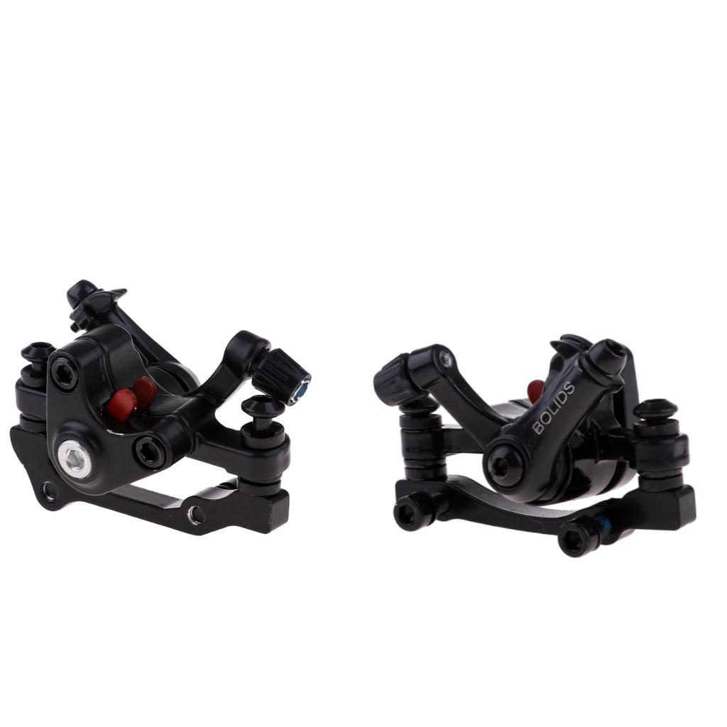 Durable Black Aluminum Alloy Bike Front Disc Brake Caliper For MTB