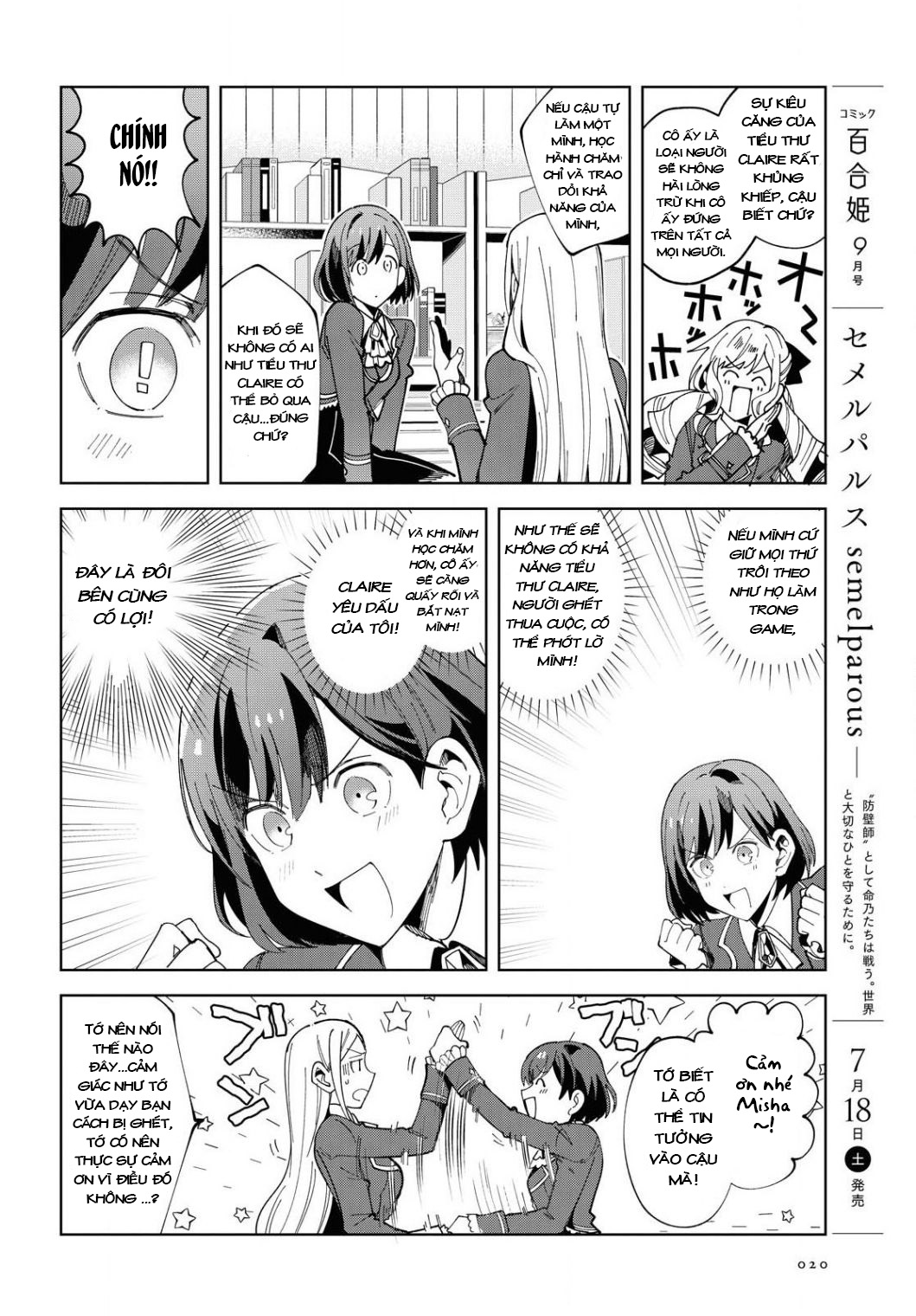 tôi rơi vào lưới tình với nàng phản diện chapter 2 1