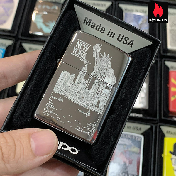 Bật Lửa Zippo 250 Statue Of Liberty &amp; Ny