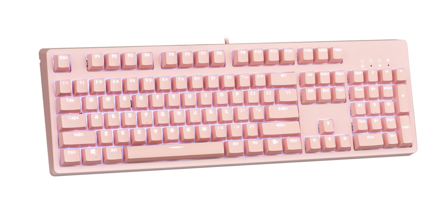 Bàn phím E-DRA EK3104 Dream Pink - Hàng Chính Hãng