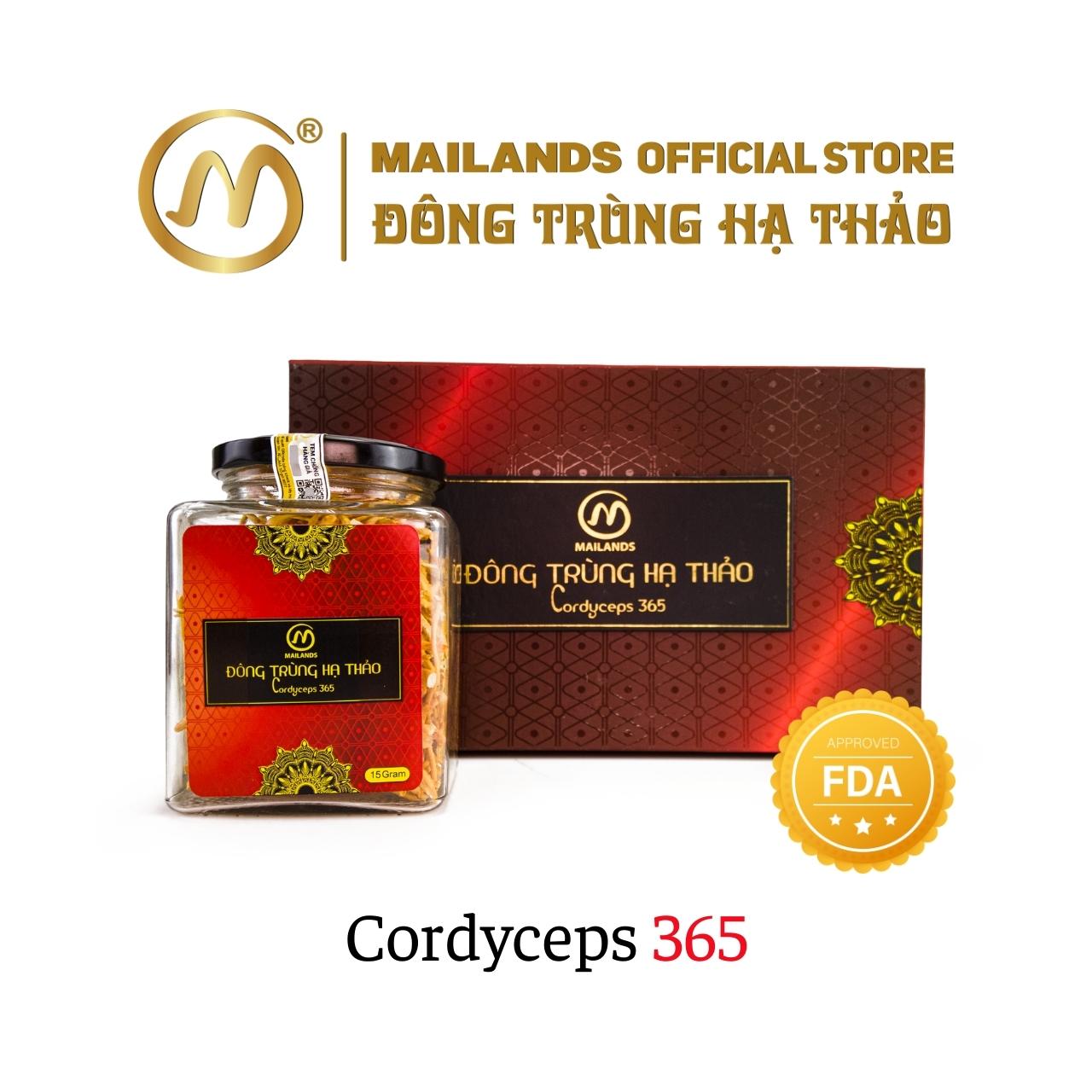 Đông Trùng Hạ Thảo MaiLands Cordyceps 365