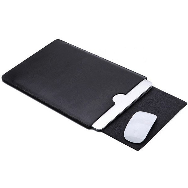 Bao da cho Macbook Cao cấp Brown Coffee 15 inch