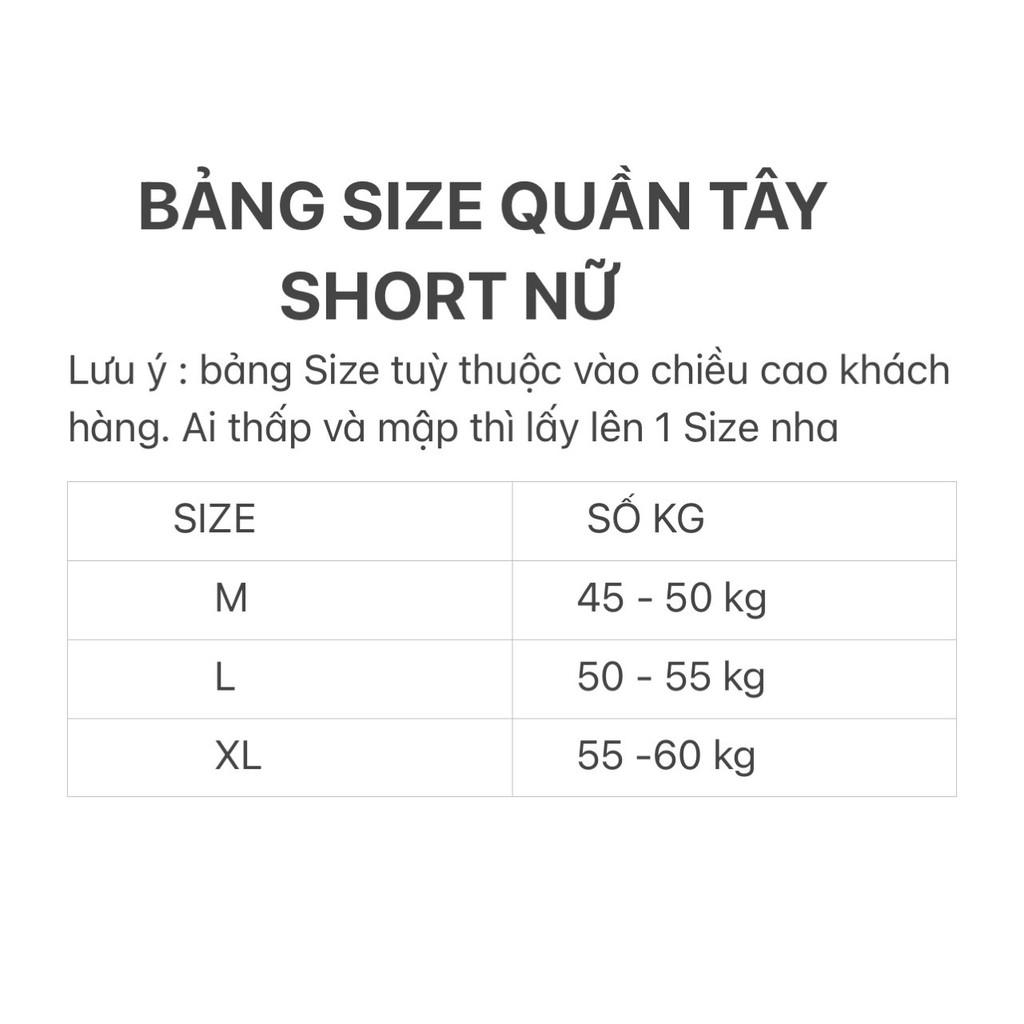 Quần Short Nữ Chất Tuyết Mưa Thấm Hút Tốt Thoáng mát King168 , Quần Sọt Chất Tuyết Mưa Nữ NT62