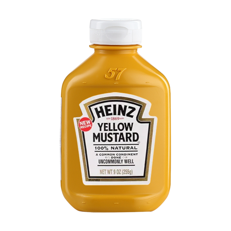 Mù Tạt Vàng 255g – Yellow Mustard H.einz