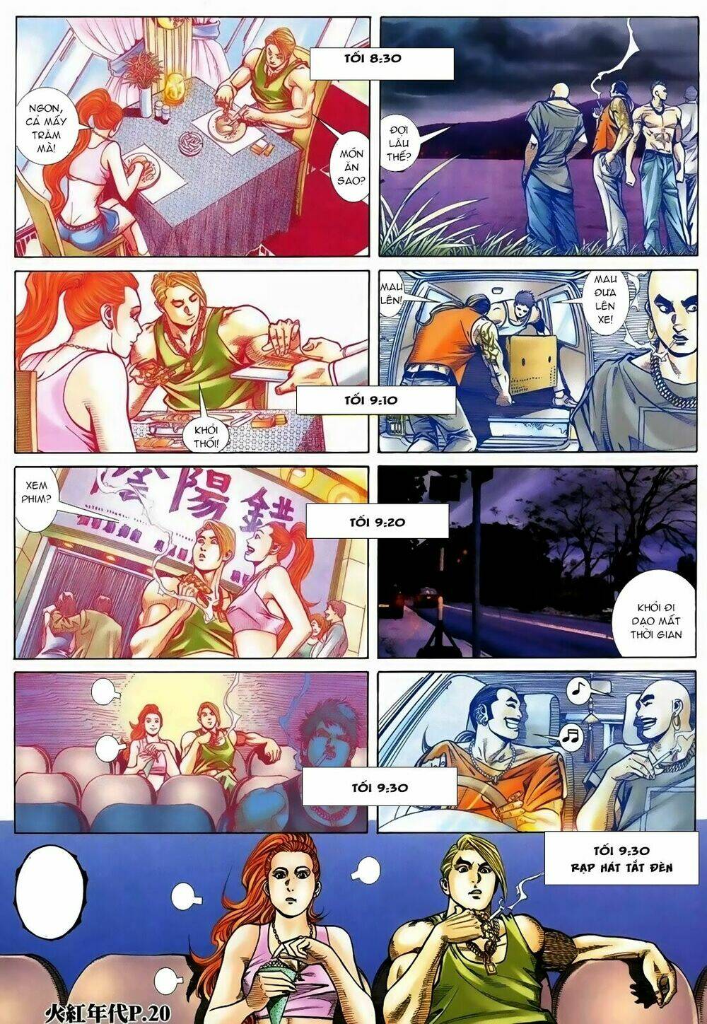 hỏa hồng niên đại hắc cốt đường chapter 116 17