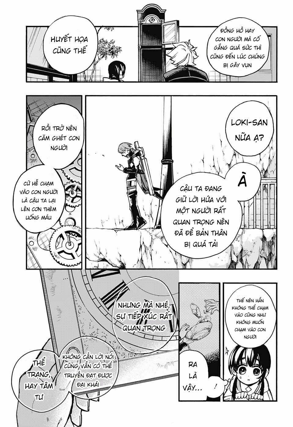 những bức họa quái dị của phù thủy chapter 8 30