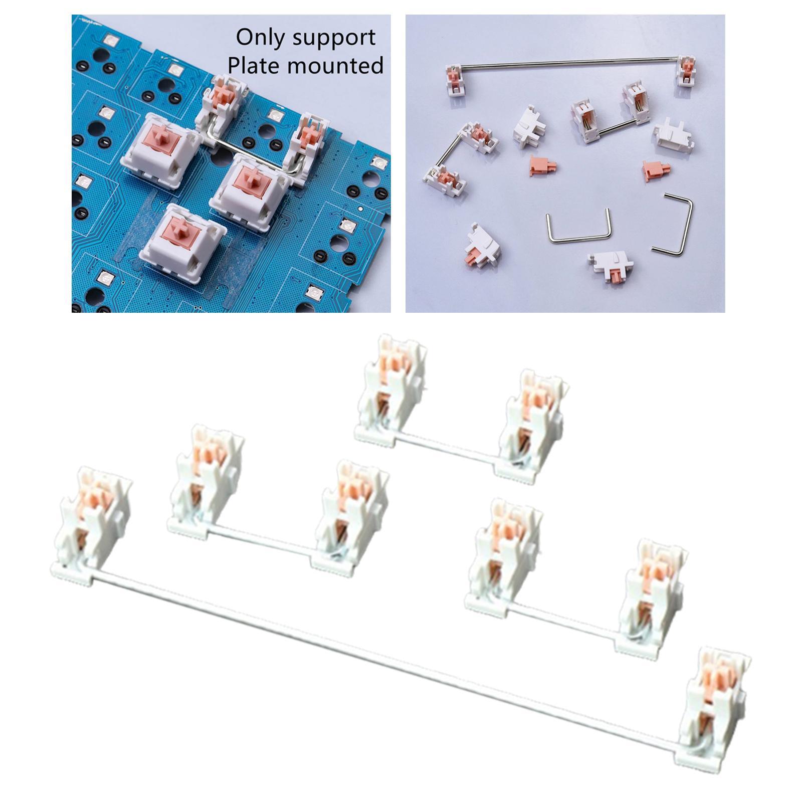 2U 6.25U Plate Mounted Stabilizers Customized Keyboard DIY Accessories for Mechanical Keyboard