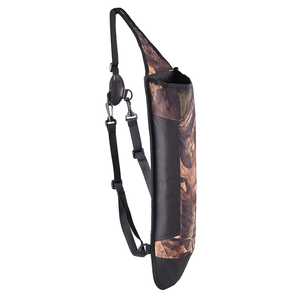 Black Arrow Archery Back Quiver 40pcs Arrows Holder Outdoor Hunting Belt Bag