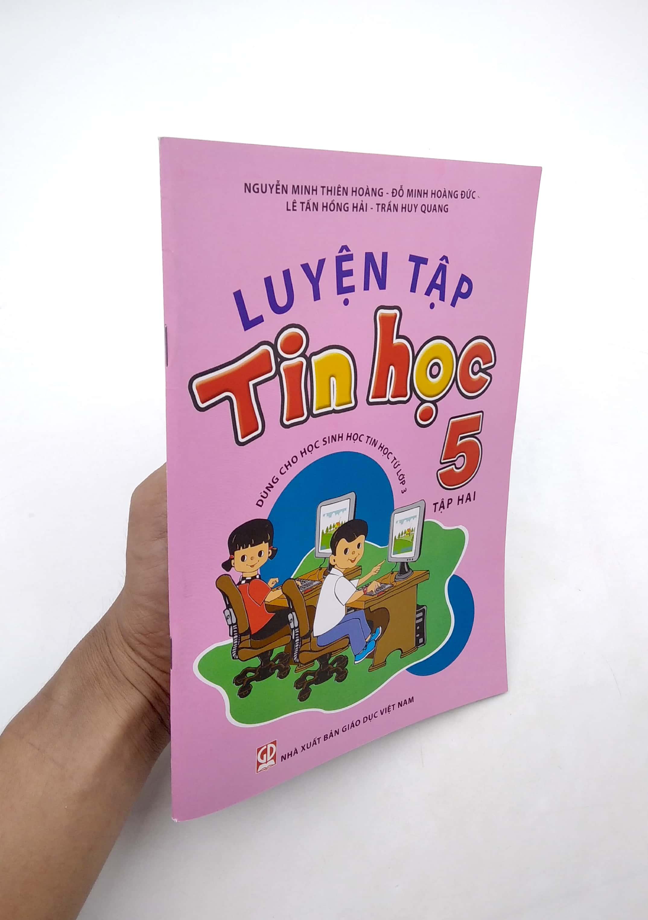 Luyện Tập Tin Học 5 - Tập 2 (2020) - Cho Tỉnh