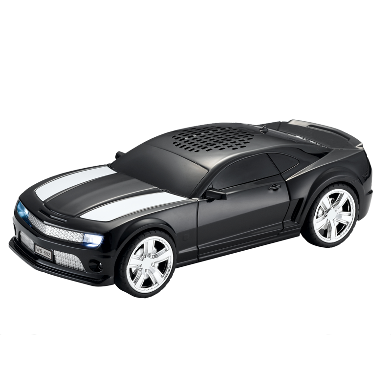 Loa Bluetooth Deep Bass Mô hình xe hơi ưa thích Loa không dây Hộp âm thanh di động để trang trí nhà cửa, Hỗ trợ Thẻ TF Đĩa USB FM Màu sắc: WS592-YE