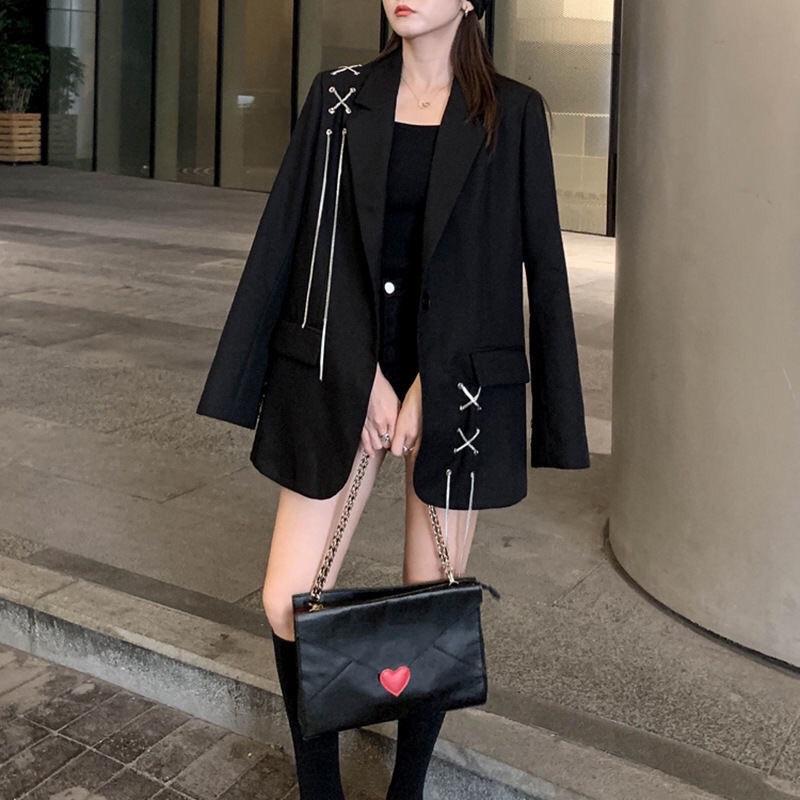 Áo Khoác Blazer nữ form suông rộng phong cách hàn quốc mẫu mới đẹp mã TT01