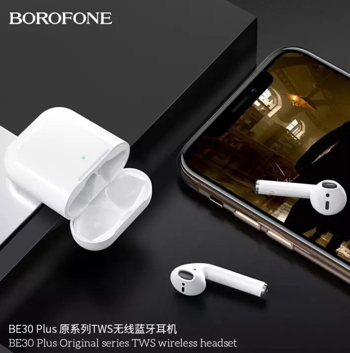 Tai nghe ko dây Bluetooth 5.0 Borofone BE30 Plus - Tai nghe bluetooth - Hàng chính hãng