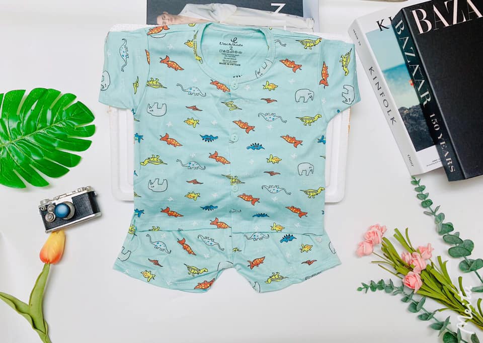 Bộ THUN LẠNH UNCHI CAO CẤP Cho Bé (tặng kèm 1 áo coton cùng size