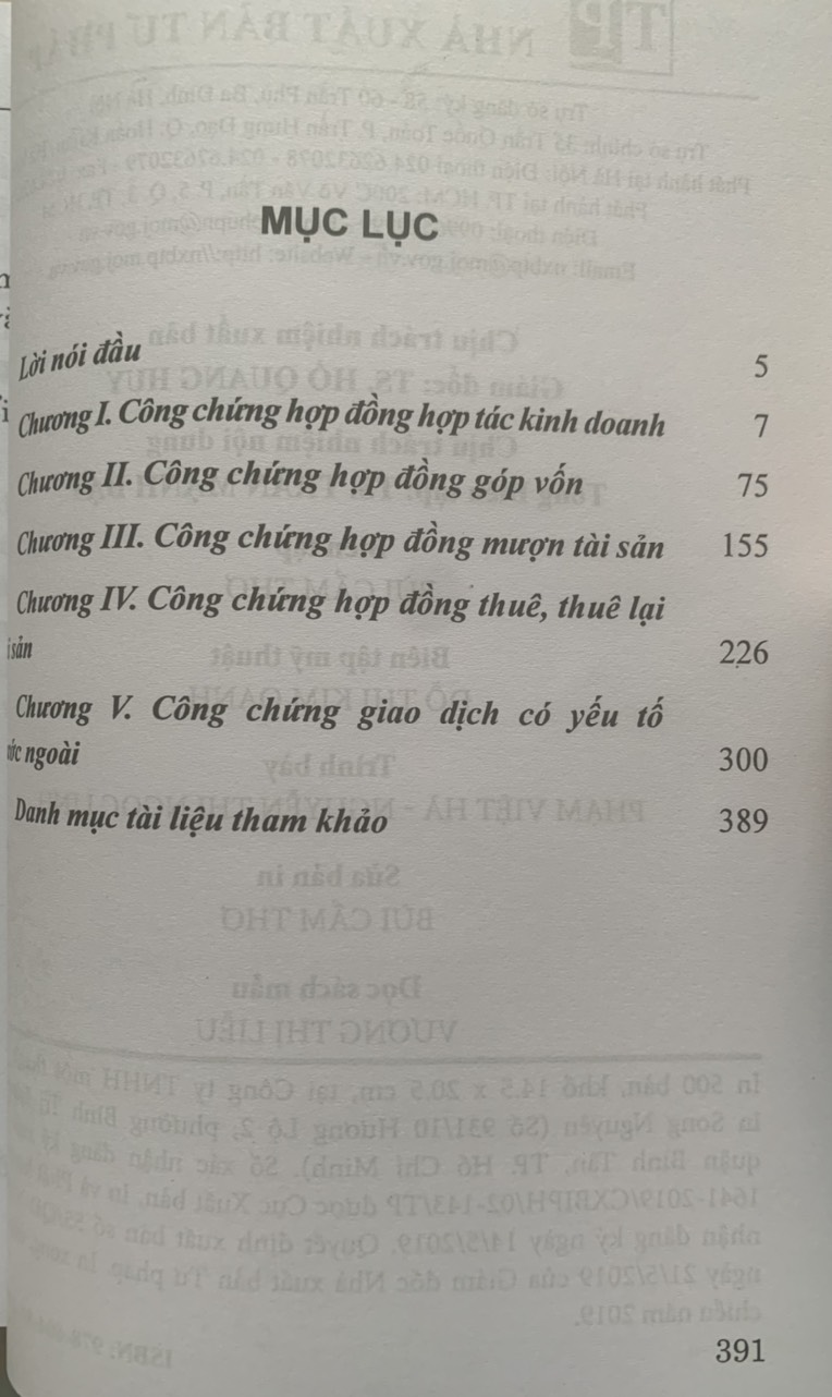 Sổ tay Công chứng viên – Những vấn đề cần lưu ý khi công chứng một số loại giao dịch khác