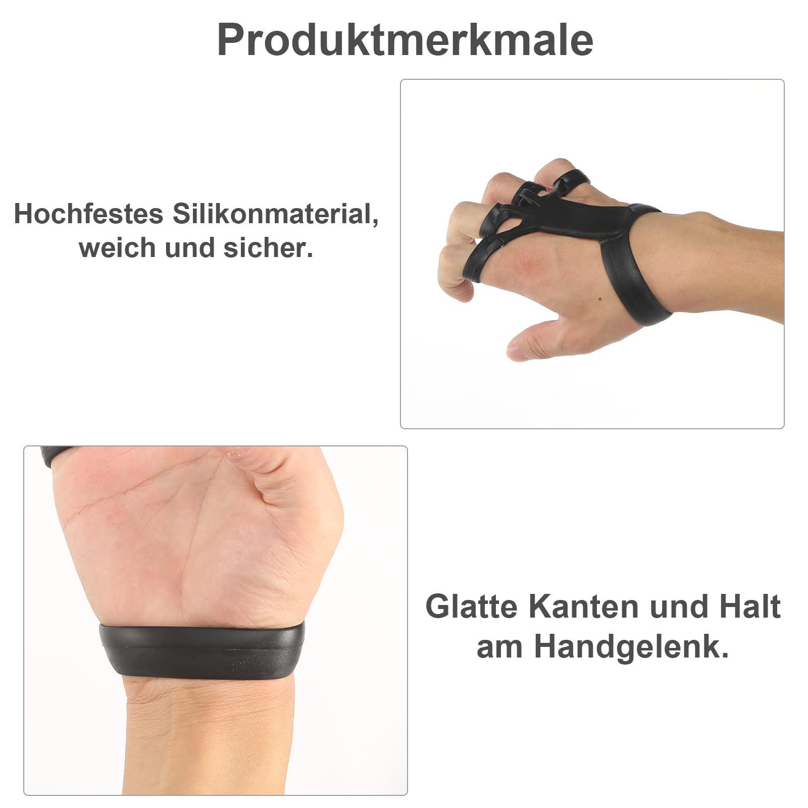 Huấn luyện viên ngón tay, huấn luyện viên tay huấn luyện ngón tay silicone khác nhau sức mạnh chống ngón tay băng tay cao su, thiết bị huấn luyện ngón tay