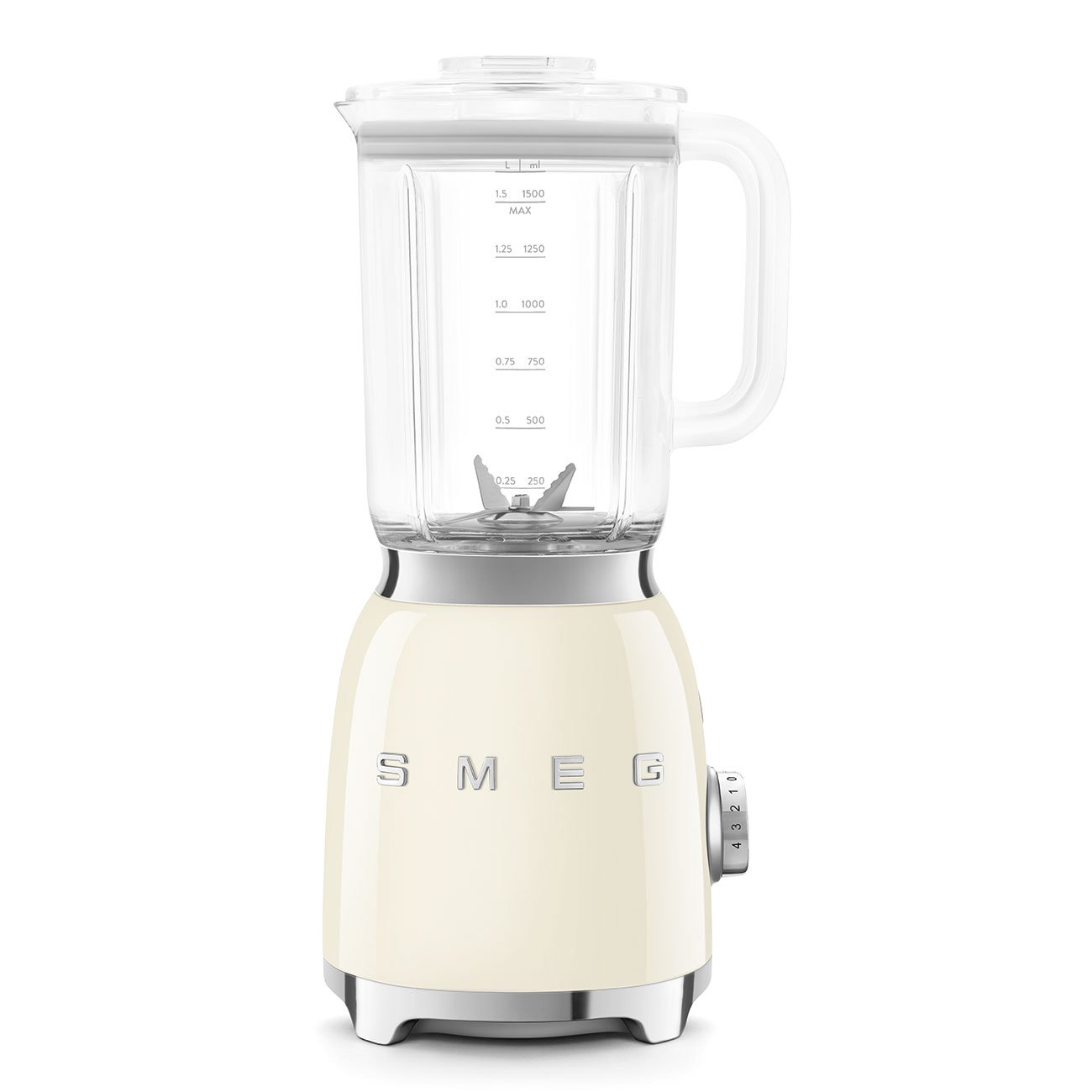 Máy Xay Sinh Tố Smeg BLF03CREU Màu Kem Hàng chính hãng
