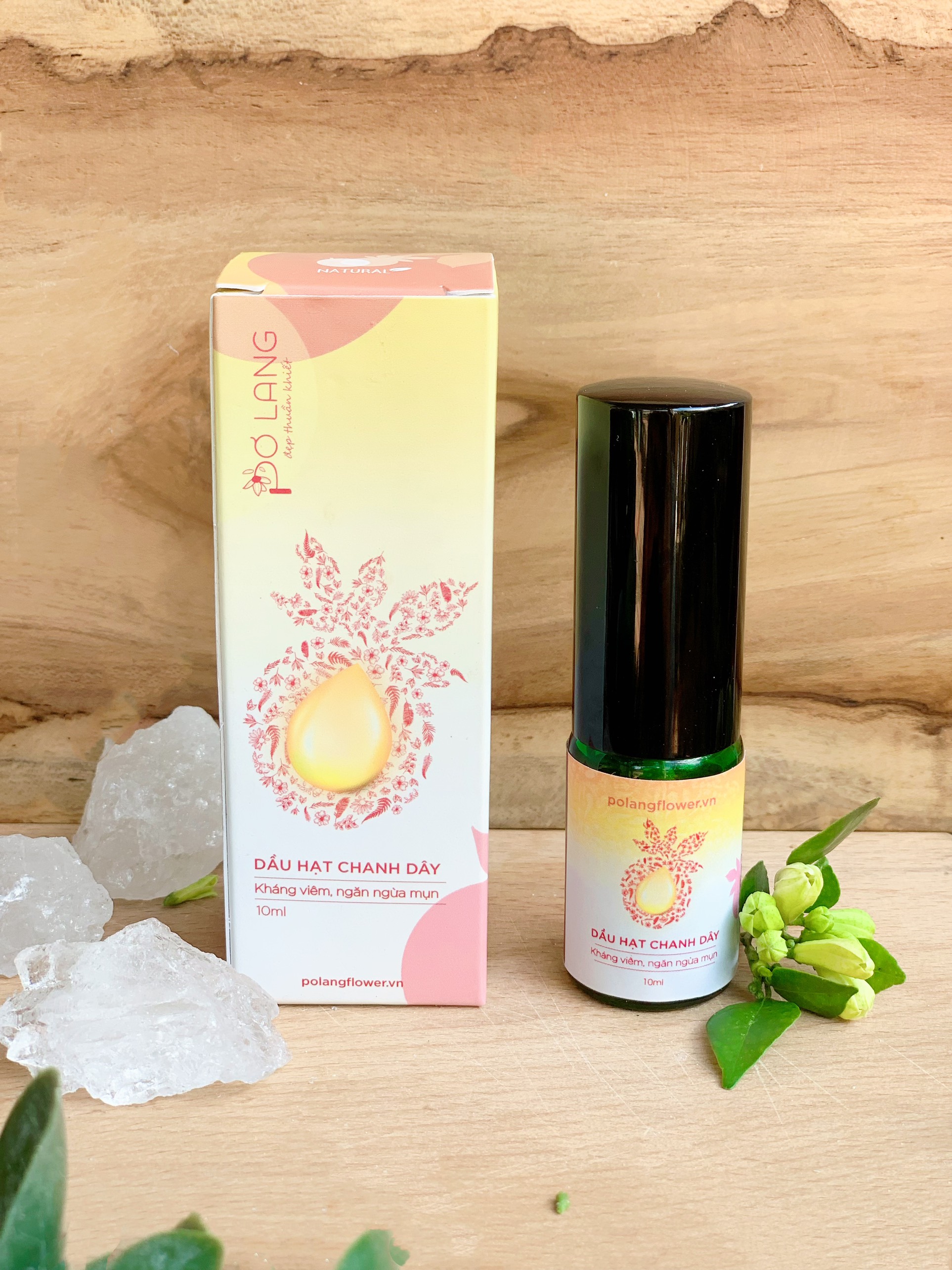 Dầu hạt chanh dây ngăn ngừa mụn Pơ Lang 10ml