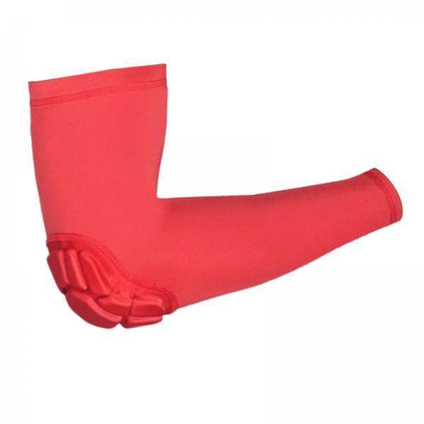 2X Elbow Support Compression Honeycomb Pad Joint Arm Sleeve Sport