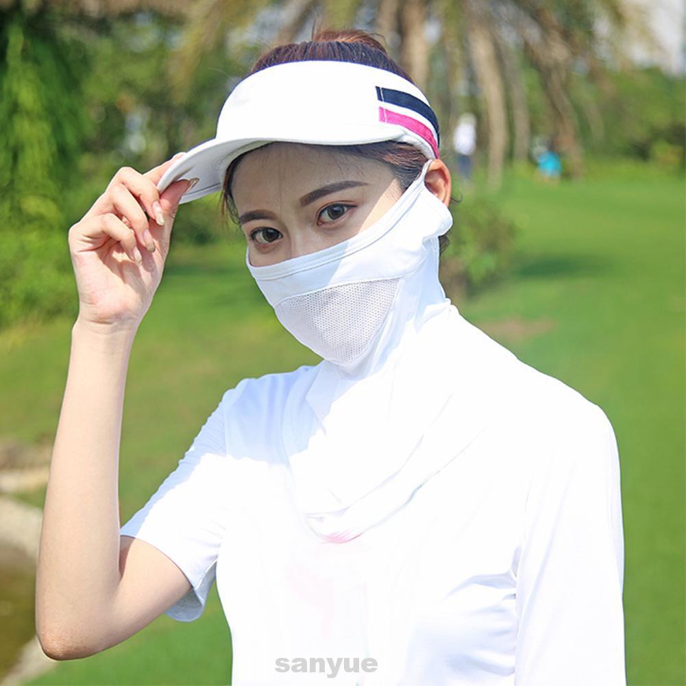 Khẩu trang chống nắng golf nữ PGM khăn che mặt ngăn tia UV KT002 - Hàng Chính Hãng