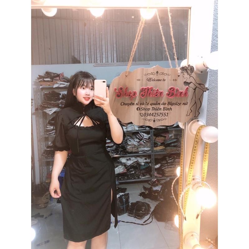Đầm cổ tàu xẻ tà