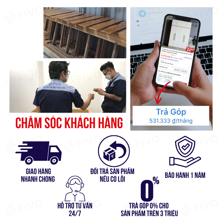 Bàn Học, Bàn Làm Việc Gỗ Lõi Xanh Chống Ẩm Đa Năng FD02 FIVO, Thiết Kế Sang Trọng Chân Gỗ Chắc Chắn Phù Hợp Mọi Không Gian