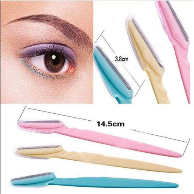 Combo 3 Dao Cạo Chân Mày Tinkle Eyebrow Razor Có Màng Bảo Vệ