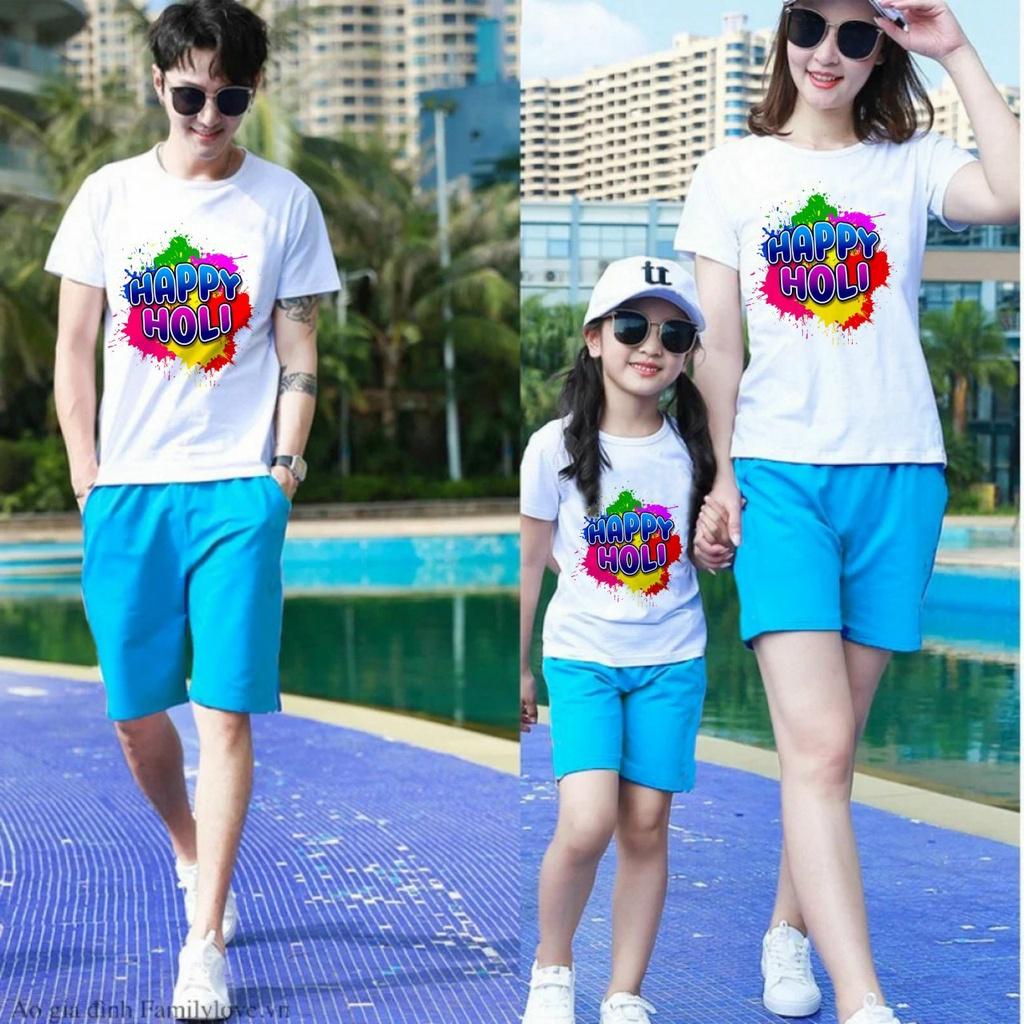 Áo gia đình, đồng phục nhóm siêu đẹp, siêu xinh . Chất liệu vải Cotton loại 1 thoáng mát đủ size từ 8 đến 100kg .