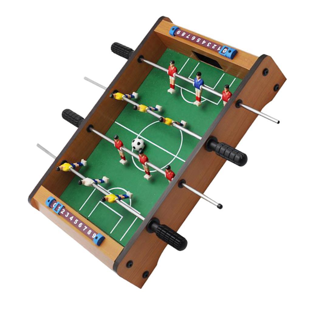 Portable Soccer Table Foosball Competition Table Top Set Parent-child Games