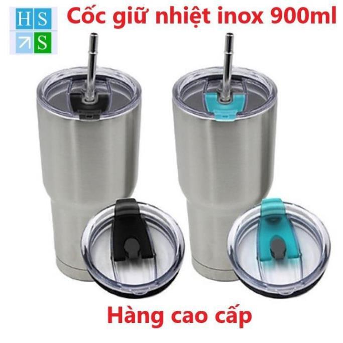Ly giữ nhiệt Thái Lan 900ml Bình cốc cách nhiệt inox 304 cao cấp - HS Shop