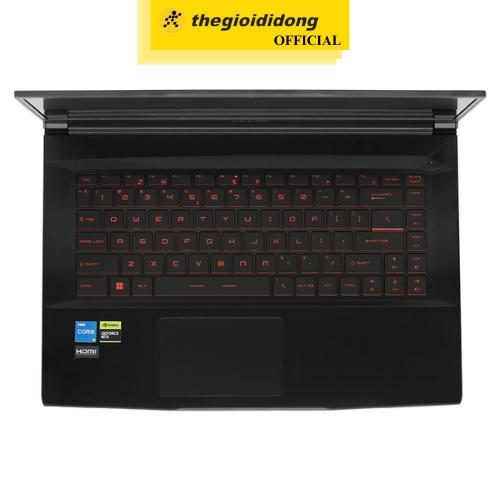 Laptop MSI Gaming GF63 Thin 12VE i5 12450H/16GB/512GB/6GB RTX4050/144Hz/Win11 (460VN) - Hàng Chính Hãng