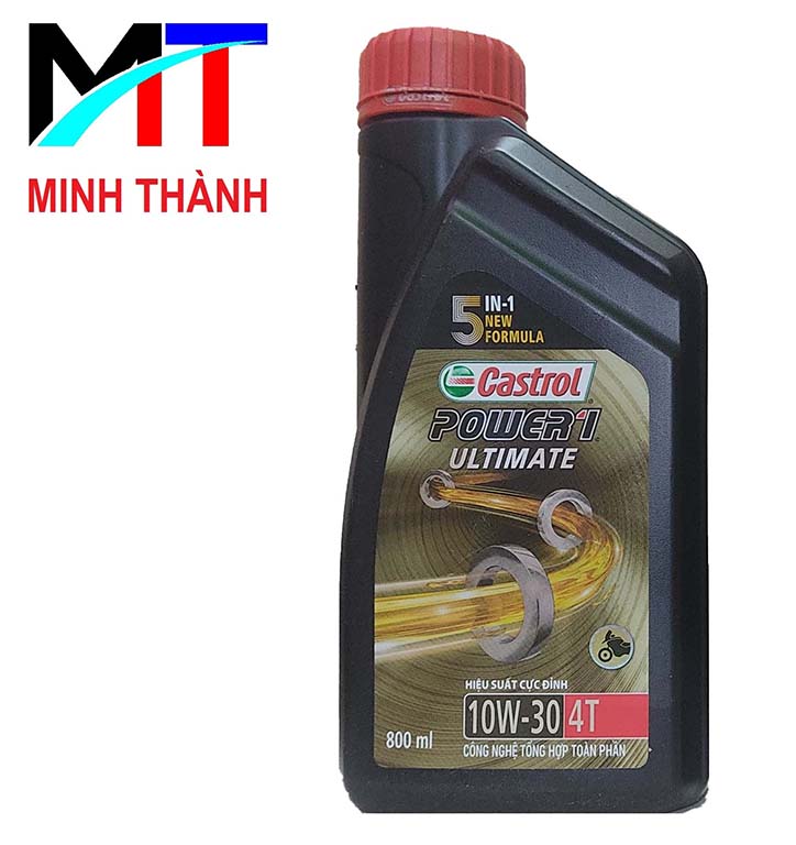 Dầu nhớt xe số Castrol Power 1 Ultimate 4T 10W-30 800ML