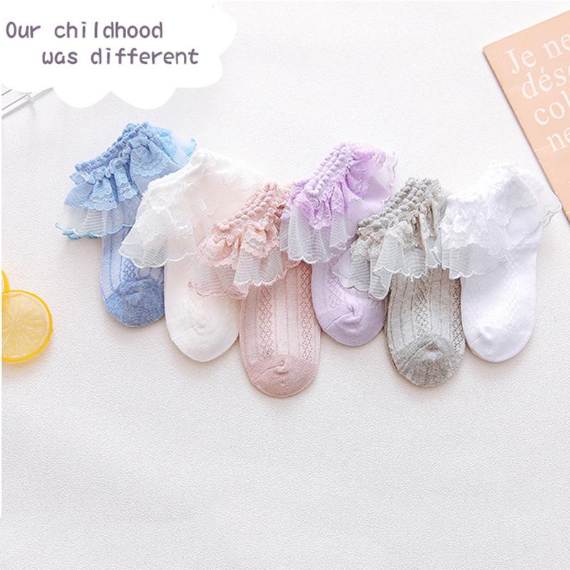 Vớ Công Chúa Thoáng Khí Dễ Thương Cho Bé Gái