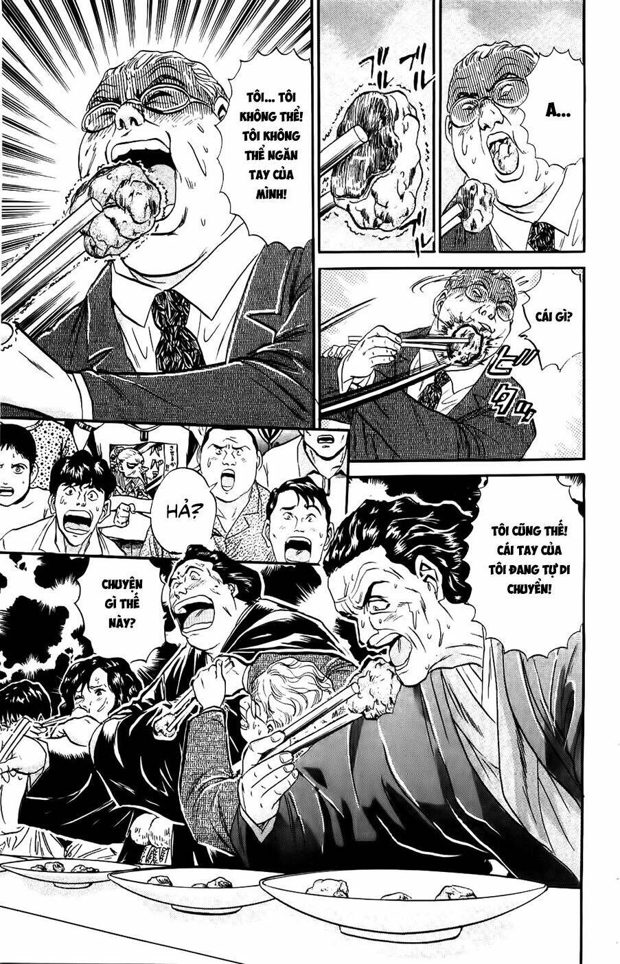 iron wok jan - đầu bếp siêu đẳng chapter 85 11