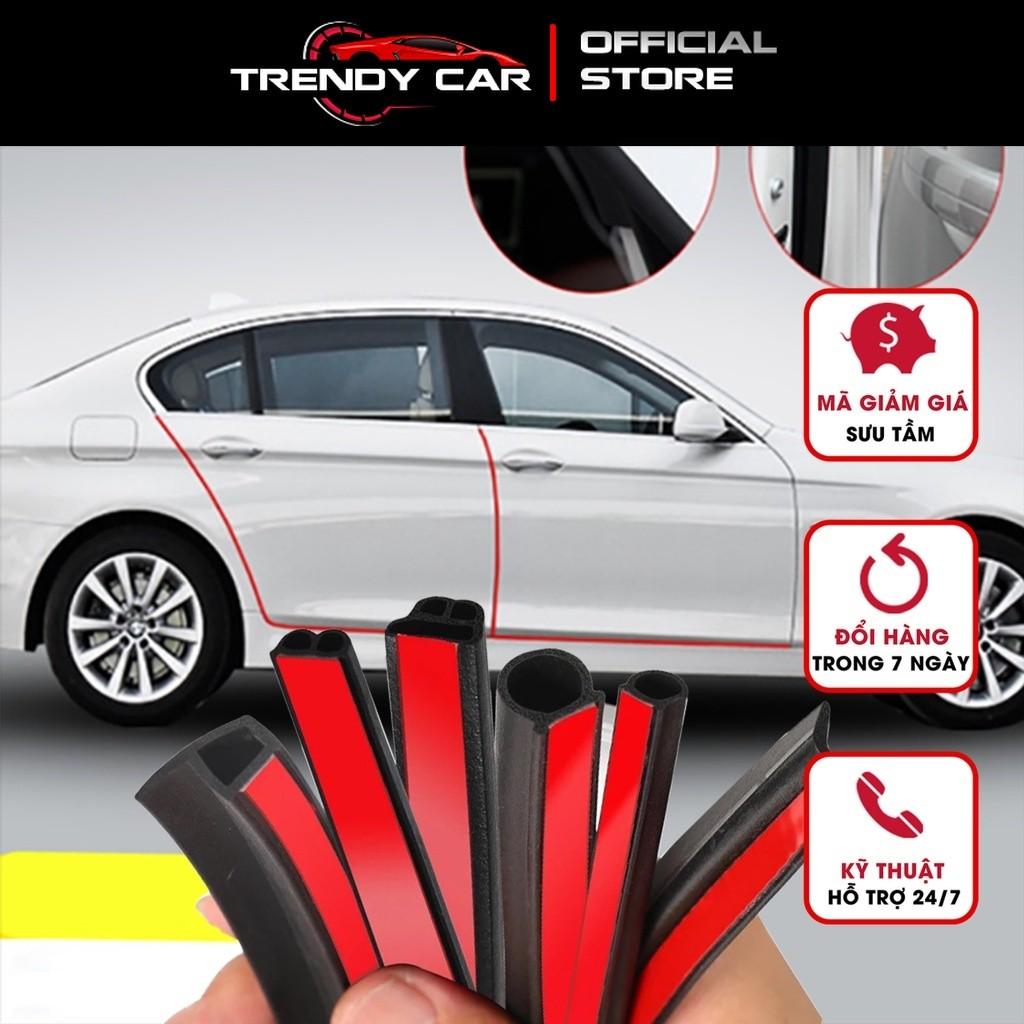Combo Gioăng cao su chống ồn cho xe hơi Sedan (Gioăng D, P, Z, B lõi thép) Loại sản phẩm chống ồn xe ô tô cao cấp