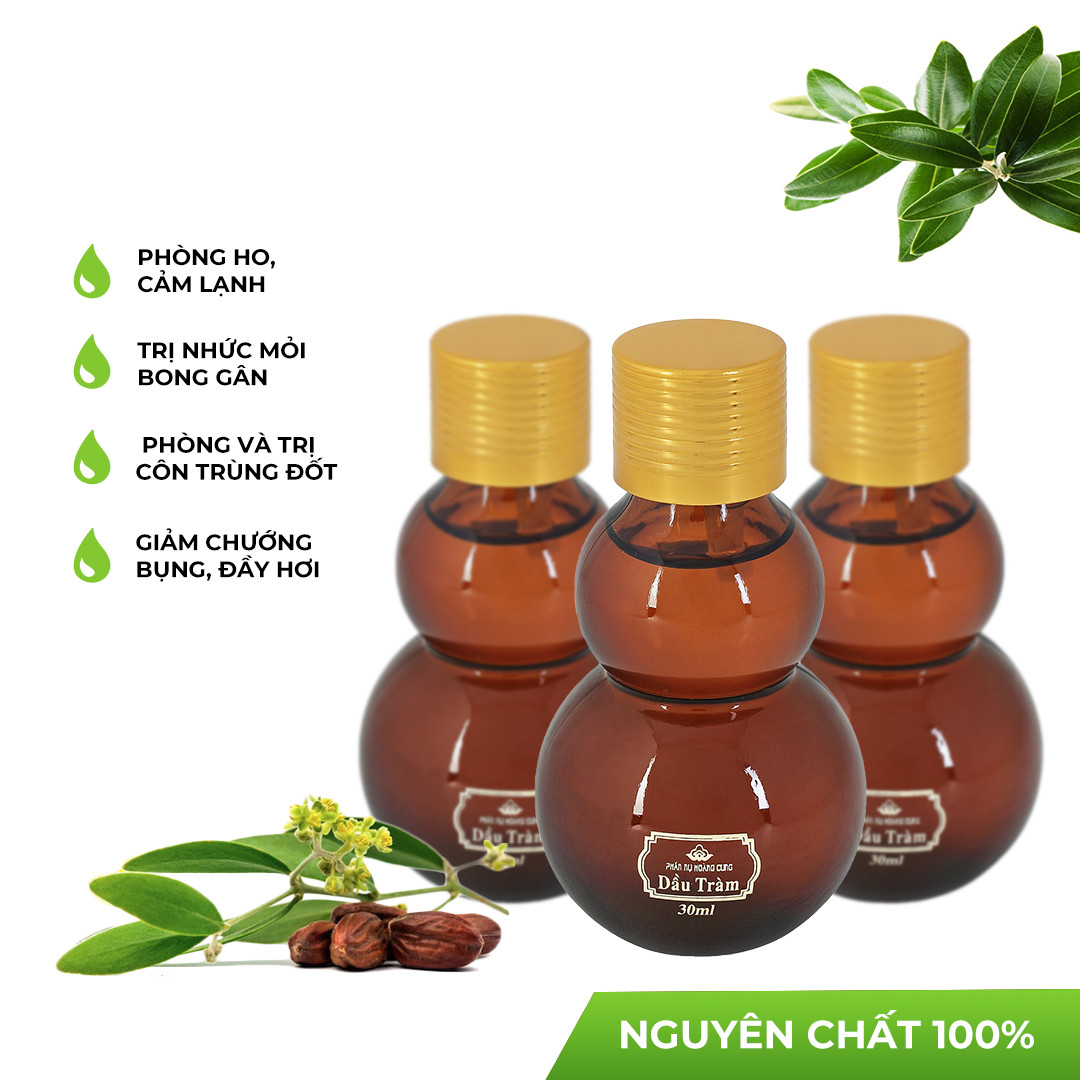 Dầu Tràm Nguyên Chất, Organic 100% - Món Quà Tinh Chất Từ Thiên Nhiên l Phấn Nụ Hoàng Cung.