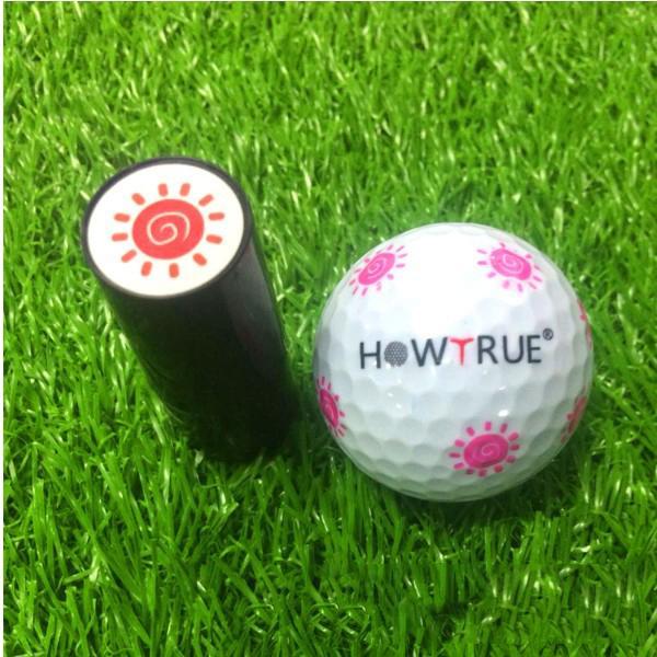 Golf Mallet Head Cover Putter Shaft Guard Sleeve Golf Ball Stamper