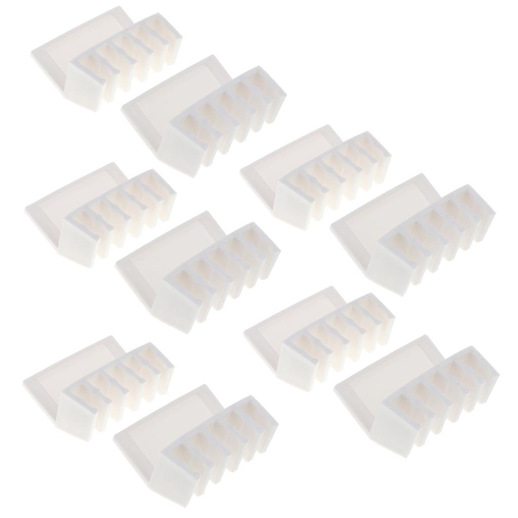 5 Set Cable Clips Self Adhesive Cord Management Holder Organizer Clamp