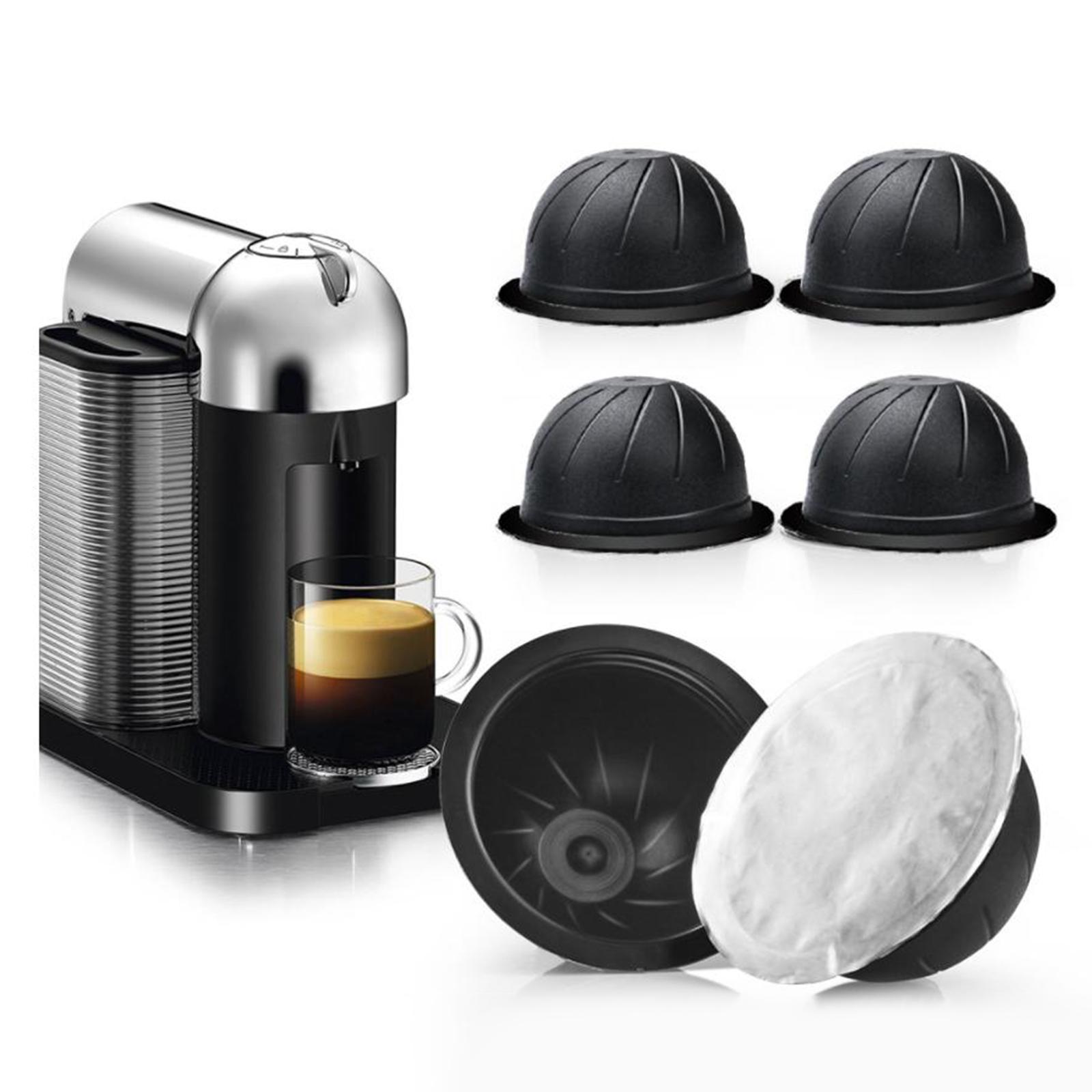 Refillable Coffee Capsule Filter Cup with Aluminum Foil Seals Coffee Maker