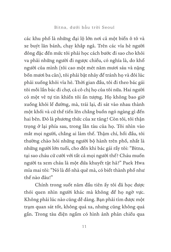 Sách Bitna Dưới Bầu Trời Seoul