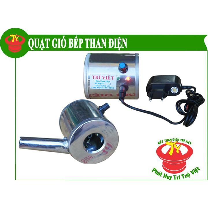 Bếp than hoa có quạt điện size Trí Việt