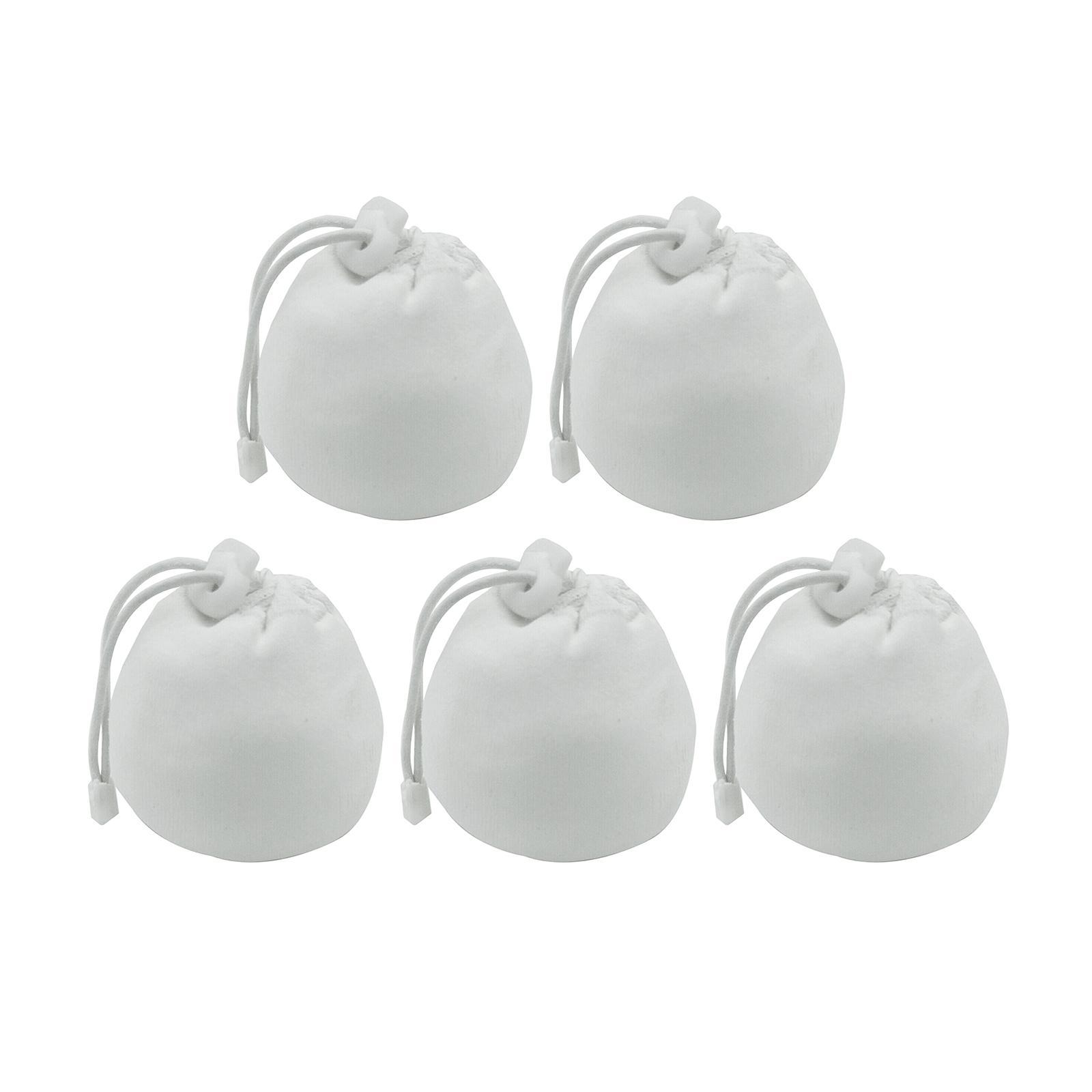 5Pcs Chalk Ball Bag Drawstring Bag with Buckle for Bouldering Deadlifting