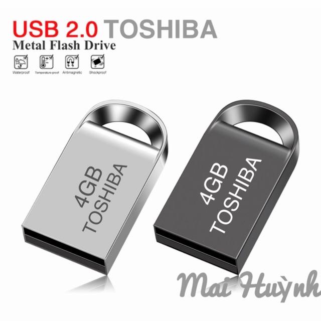 USB 4GB TSB Mini - Màu Bạc