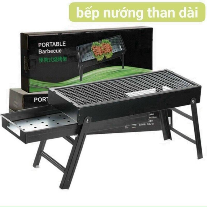 Bếp nướng than hoa ngoài trời BBQ có thẻ gấp gọn ,thép không gỉ