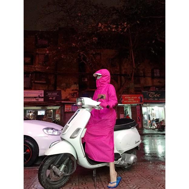 Áo khoác mưa 2 lớp chống gió lạnh mưa bụi mùa đông thời trang nam nữ - ao mua 2 lop