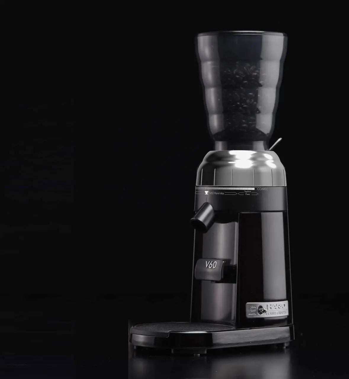 Máy Xay Cà Phê Điện Tử Hario V60 Electric Coffee Grinder, EVCG-8B-E - Hàng Chính Hãng