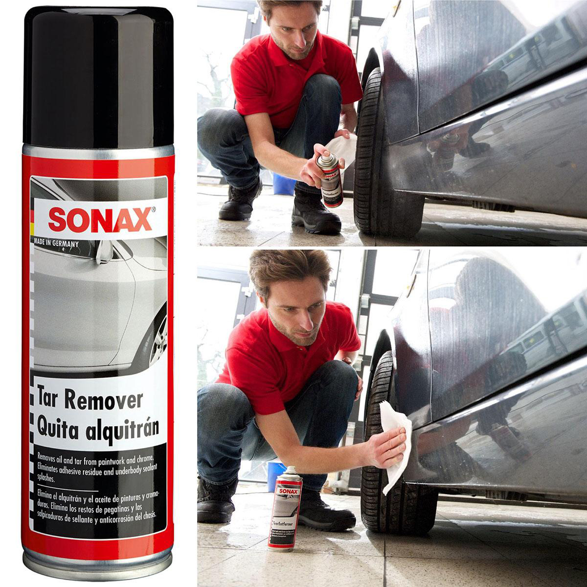 Dung Dịch Tẩy Nhựa Đường, Keo Băng Dính SONAX Tar remover 334200