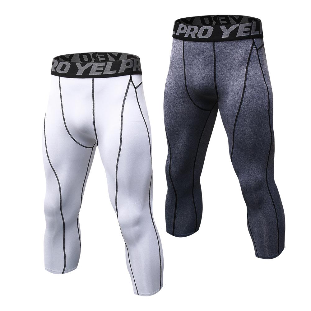 Quần legging nam tập luyện thể dục thể thao, chất liệu vải co giãn, giúp bạn linh hoạt khi vận động