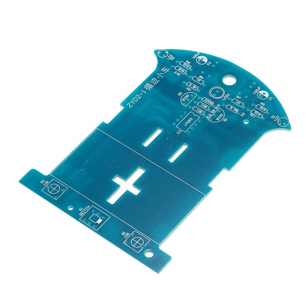 D2-1 DIY Kit Intelligent Tracking Line Smart Car Kit Electronic DIY Kit Electronic Parts