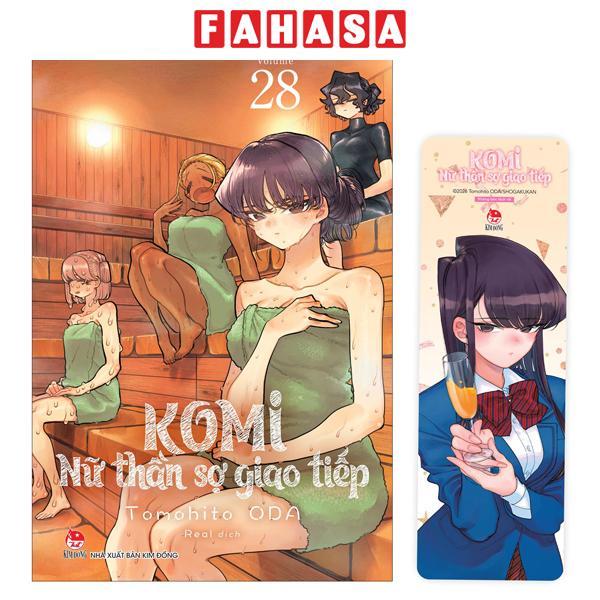 Sách - Komi - Nữ Thần Sợ Giao Tiếp - Tập 28 - Tặng Kèm Bookmark PVC